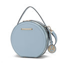 Denim Blue Faux Snake Embossed MKF Collection Mallory Crossbody by Mia K.