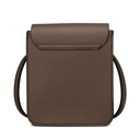 Gray Solid MKF Collection Skylar Vegan Leather Women’s Crossbody Bag by Mia K
