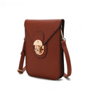 Cognac Saffiano Brown MKF Collection Havana II Phone Crossbody Bag by Mia K.
