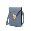 Denim Saffiano Blue MKF Collection Havana II Phone Crossbody Bag by Mia K.