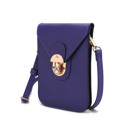 Purple Saffiano Purple MKF Collection Havana II Phone Crossbody Bag by Mia K.