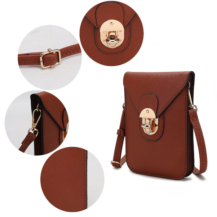 MKF Collection Havana II Phone Crossbody Bag by Mia K.