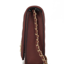 Charcoal Gray Solid MKF Collection Gemma Crossbody Bag by Mia K
