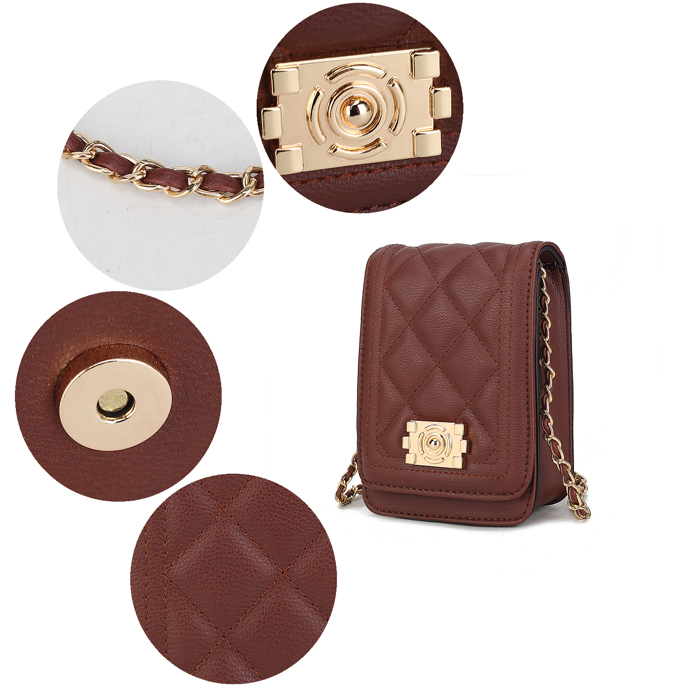 MKF Collection Gemma Crossbody Bag by Mia K