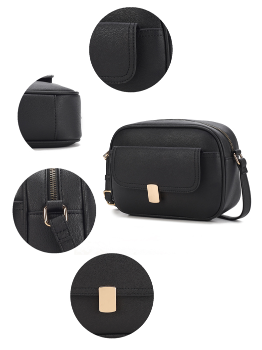 MKF Collection Michaela Vegan Leather Women’s Shoulder Bag by Mia K