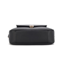 Black Solid MKF Collection Michaela Vegan Leather Women’s Shoulder Bag by Mia K