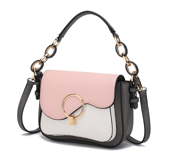 MKF Collection Fantasia Solid Crossbody Bag by Mia K.