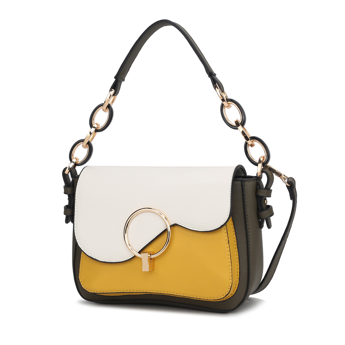 MKF Collection Fantasia Solid Crossbody Bag by Mia K.