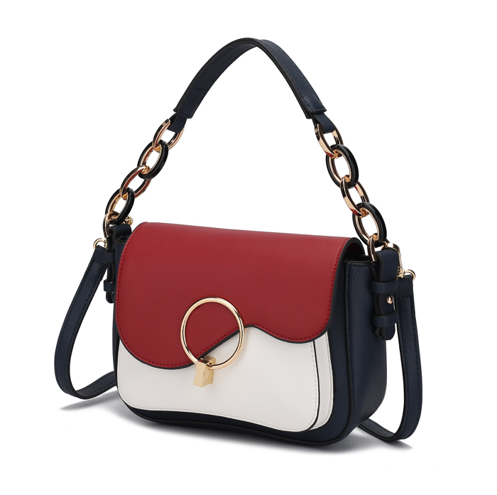 MKF Collection Fantasia Solid Crossbody Bag by Mia K.