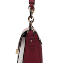Navy White Color Block MKF Collection Fantasia Solid Crossbody Bag by Mia K.