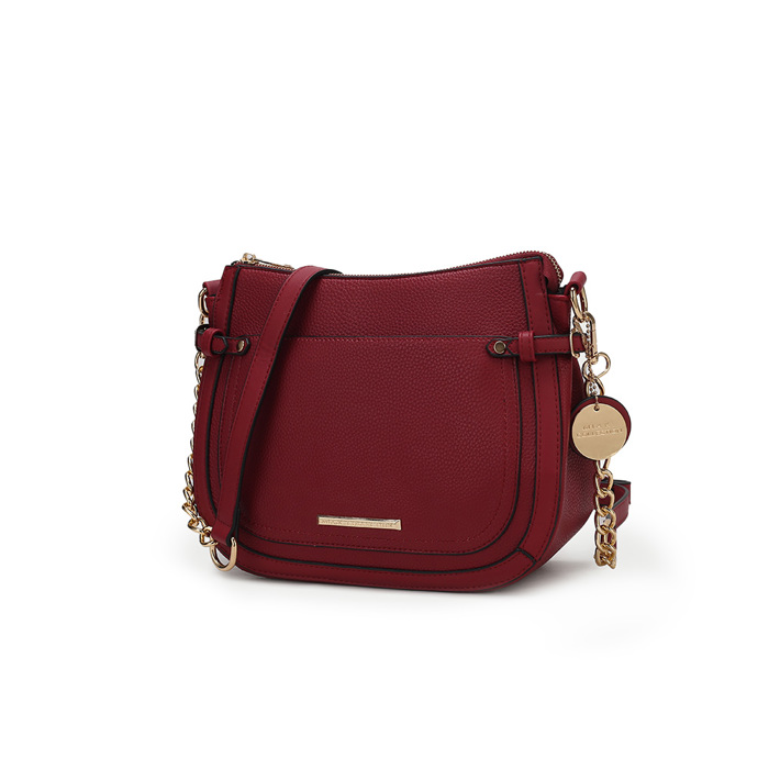 MKF Collection Raelynn Vegan Leather Shoulder Bag by Mia K.