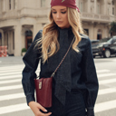 Black Black MKF Collection Evelina Mini Bucket Bag
