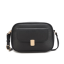 Black Solid MKF Collection Michaela Vegan Leather Women’s Shoulder Bag by Mia K