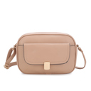 Khaki Solid MKF Collection Michaela Vegan Leather Women’s Shoulder Bag by Mia K