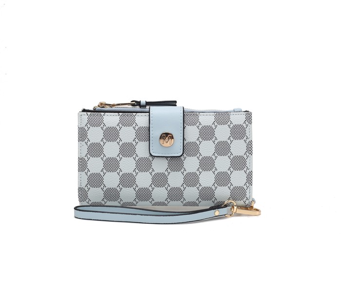 MKF Collection Solene Monogram Wristlet by Mia K.