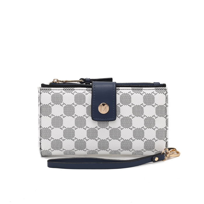 MKF Collection Solene Monogram Wristlet by Mia K.