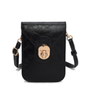 Black Black MKF Collection Havana II Phone Crossbody Bag by Mia K.