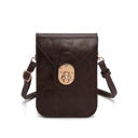 Coffee Brown MKF Collection Havana II Phone Crossbody Bag by Mia K.