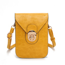 Mustard Yellow MKF Collection Havana II Phone Crossbody Bag by Mia K.