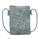Blue Solid MKF Collection Jana Crossbody Bag by Mia K.