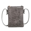 Gray Solid MKF Collection Jana Crossbody Bag by Mia K.