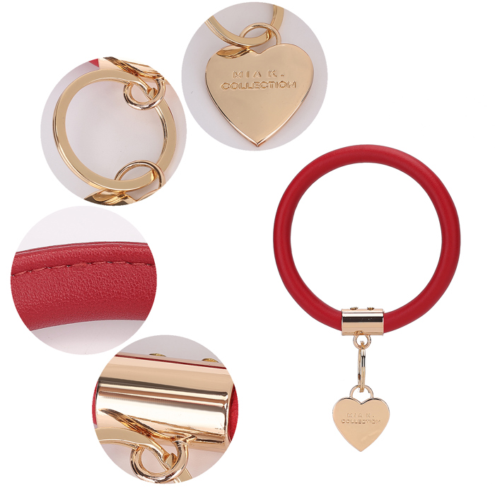 MKF Collection Jasmine Bangle Bracelet Keyring Set by Mia K.