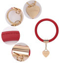  MKF Collection Jasmine Bangle Bracelet Keyring Set by Mia K.