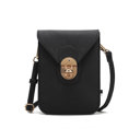 Black Saffiano Black MKF Collection Havana II Phone Crossbody Bag by Mia K.