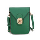 Green Saffiano Green MKF Collection Havana II Phone Crossbody Bag by Mia K.