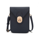Navy Saffiano Blue MKF Collection Havana II Phone Crossbody Bag by Mia K.