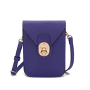 Purple Saffiano Purple MKF Collection Havana II Phone Crossbody Bag by Mia K.