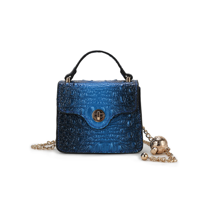 MKF Collection Luxe Croc Embossed Mini Satchel by Mia K.