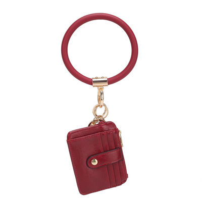 MKF Collection Jordyn Bracelet Keychain with a Credit Card Holder by Mia K.