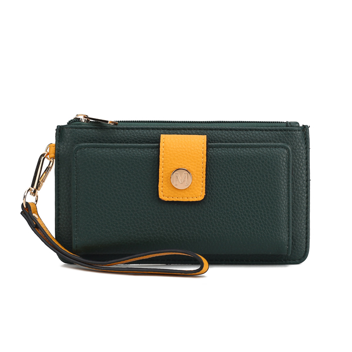 MKF Collection Olympe Wristlet Wallet by Mia K.