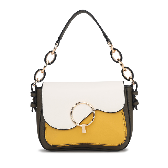 MKF Collection Fantasia Solid Crossbody Bag by Mia K.