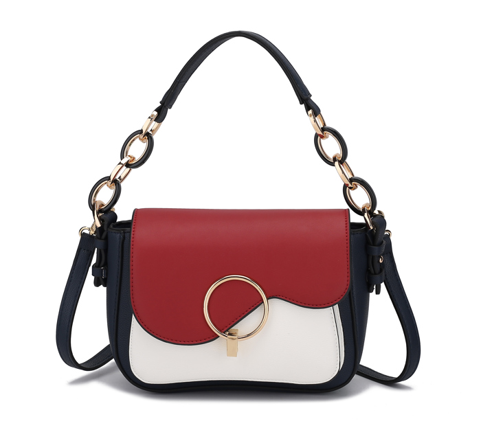MKF Collection Fantasia Solid Crossbody Bag by Mia K.