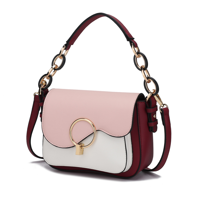 MKF Collection Fantasia Solid Crossbody Bag by Mia K.