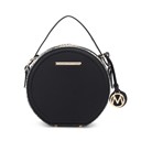 Black Solid MKF Collection Mallory Crossbody by Mia K.