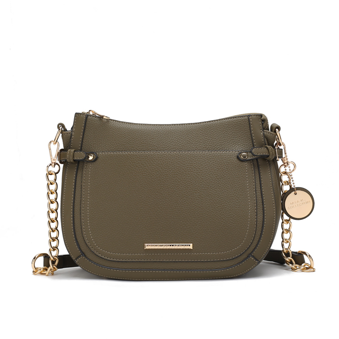 MKF Collection Raelynn Vegan Leather Shoulder Bag by Mia K.