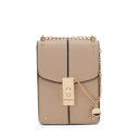 Taupe Solid MKF Collection Iona Crossbody by Mia K.