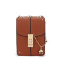 Cognac Brown Solid MKF Collection Iona Crossbody by Mia K.