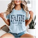  Faith Over Fear Christian T-Shirt, Faith Shirt for Women, Inspirational Graphic Tee