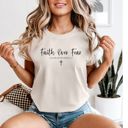  Faith Christian T-Shirt, Minimalist Faith Shirt for Women, Faith Graphic Tee, Inspirational Christian Apparel