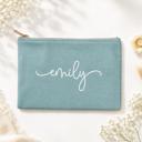  Personalized Canvas Cosmetic Bag, Custom Cosmetic Bag - Ideal for Travel, Stylish & Durable, Organizer