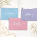  Personalized Canvas Cosmetic Bag, Custom Cosmetic Bag - Ideal for Travel, Stylish & Durable, Organizer