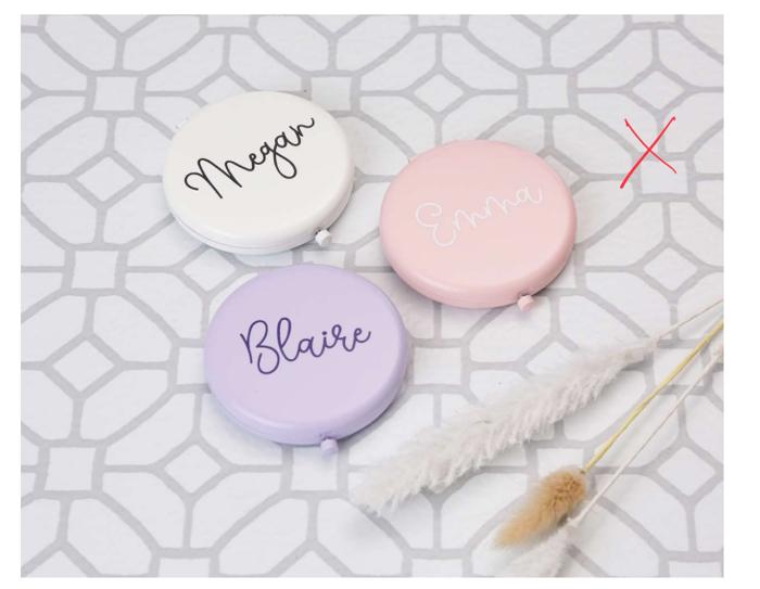 Compact Mirror Personalized, Gift for Her