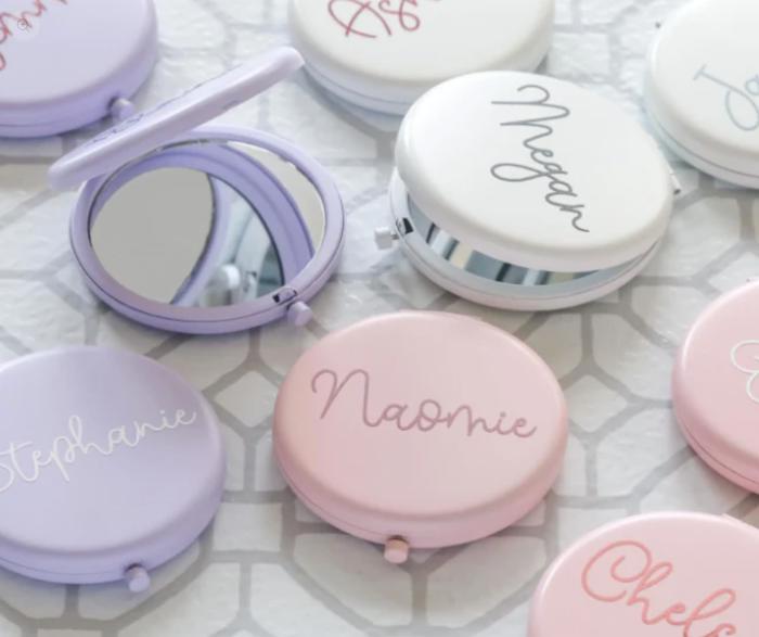 Compact Mirror Personalized, Gift for Her