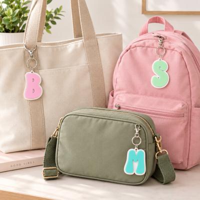 Personalized Acrylic Bag Tag | Custom Name Backpack & Luggage Tag