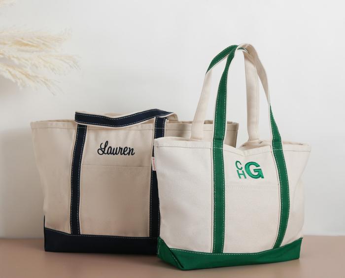 Personalized Tote Bag, Monogrammed Tote Bag, Canvas Tote, Bridesmaid Gift, Embroidered Classic Tote, Teacher Bag, Bachelorette Party Beach Bag