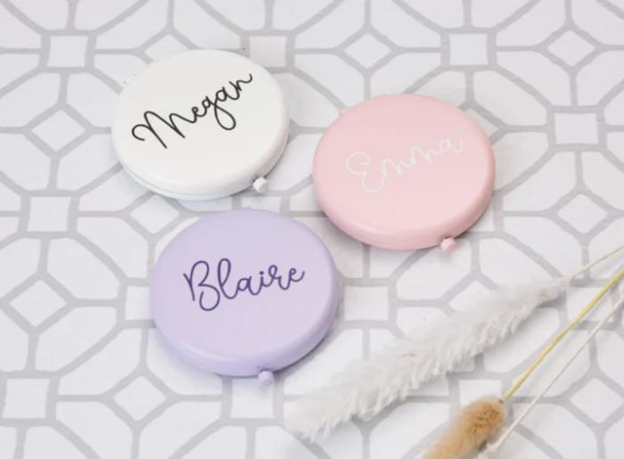 Compact Mirror Personalized, Gift for Her